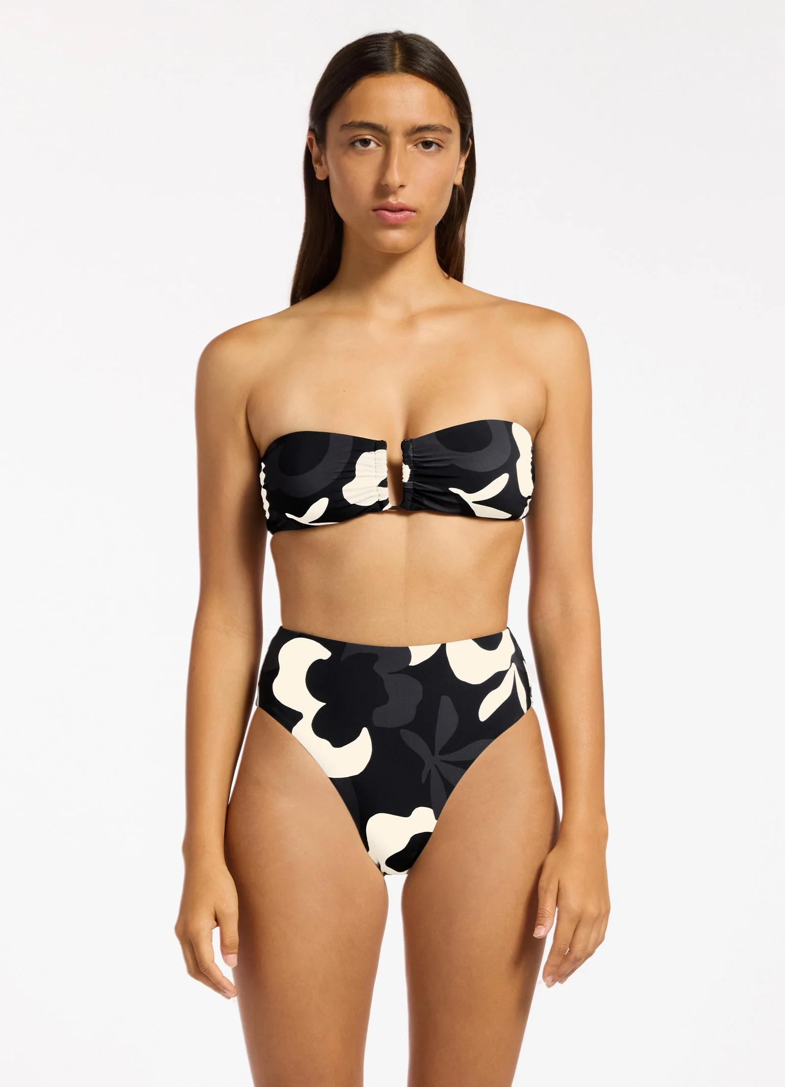 Cactus Garden High Waist High Leg Bikini Bottom - Image 4