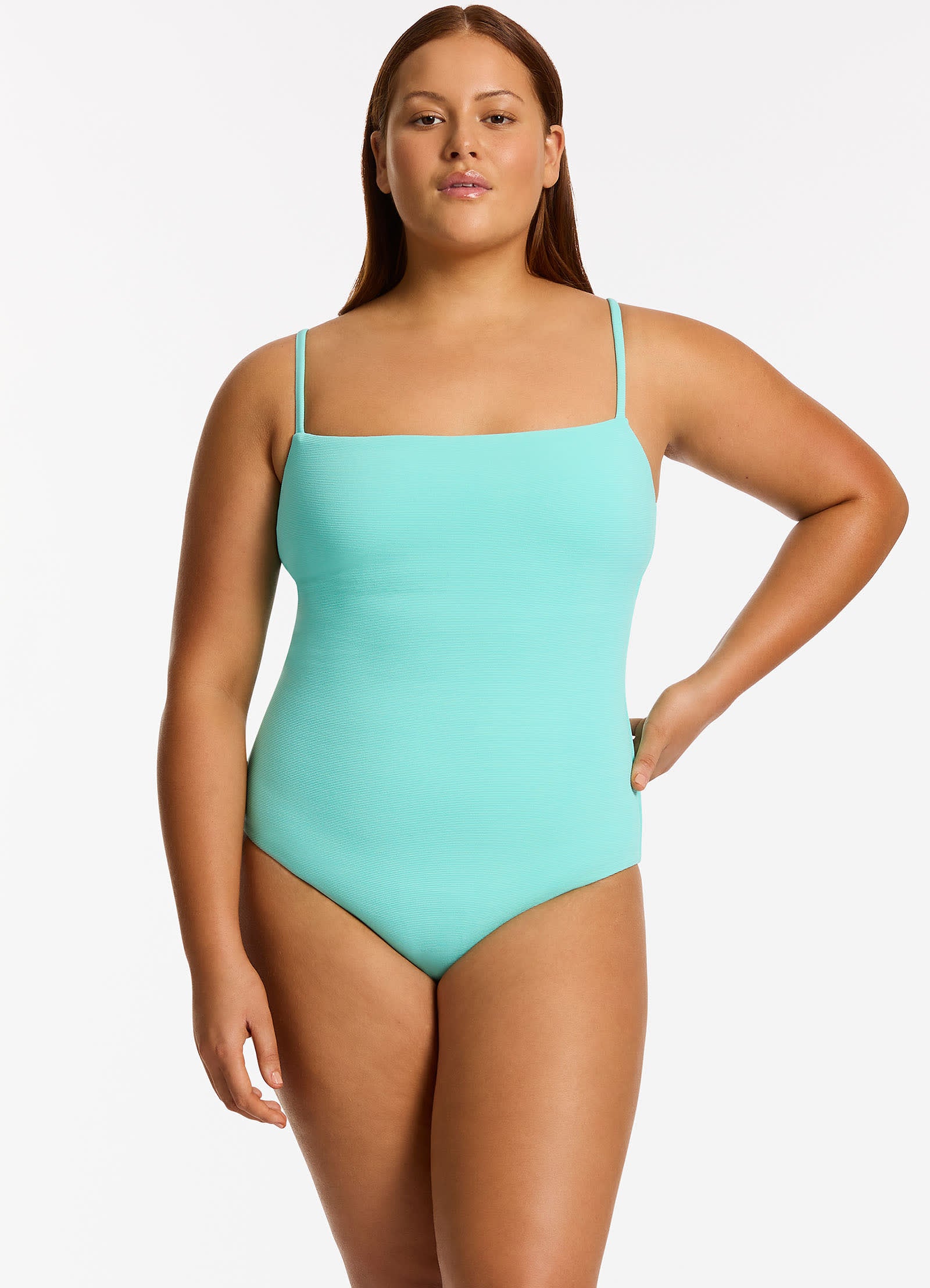 Isla Rib Minimal Tank One Piece - Dolce - Image 3