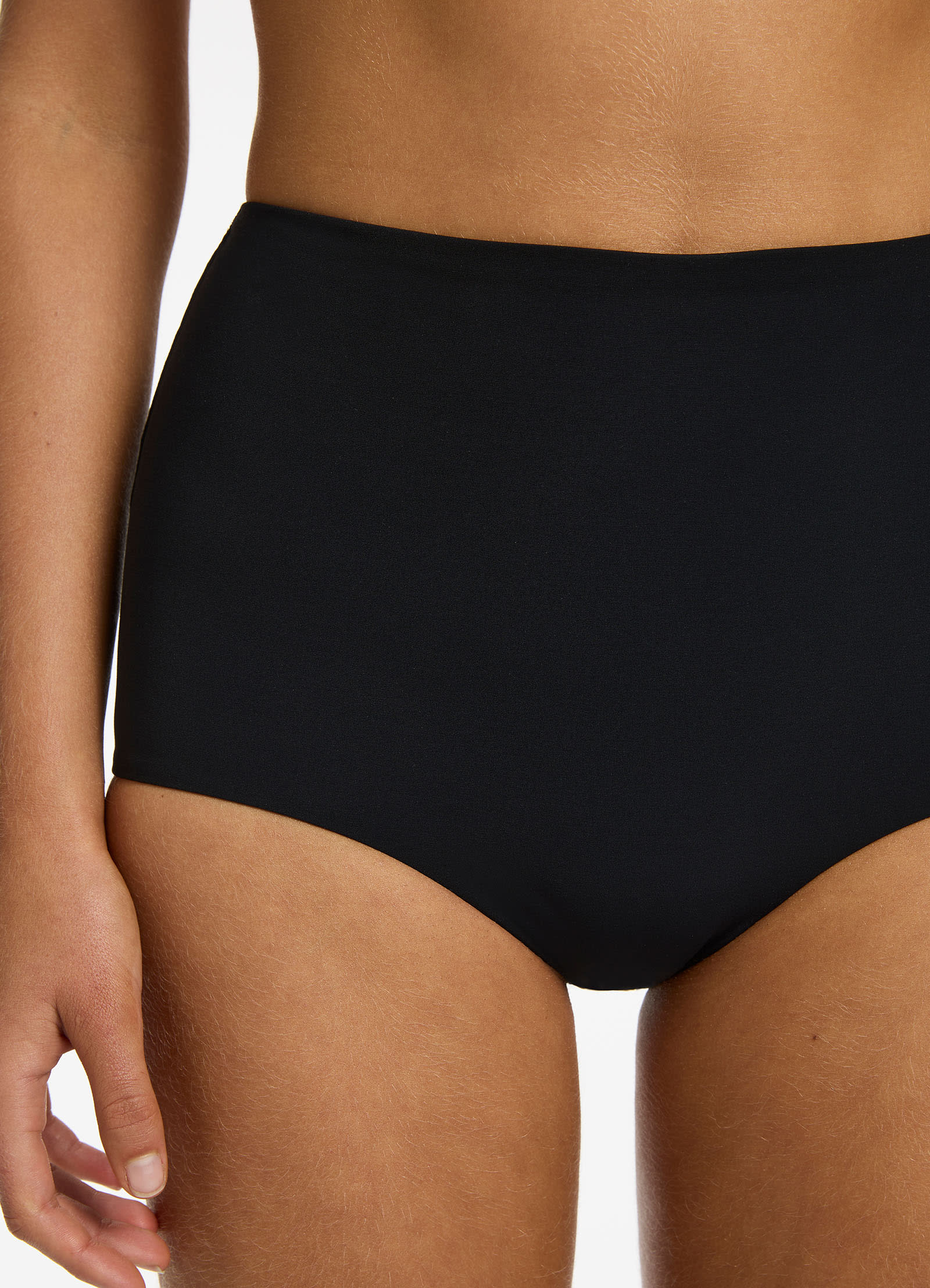 Jetset High Waist Boyleg Bikini Bottom - Black - Image 5