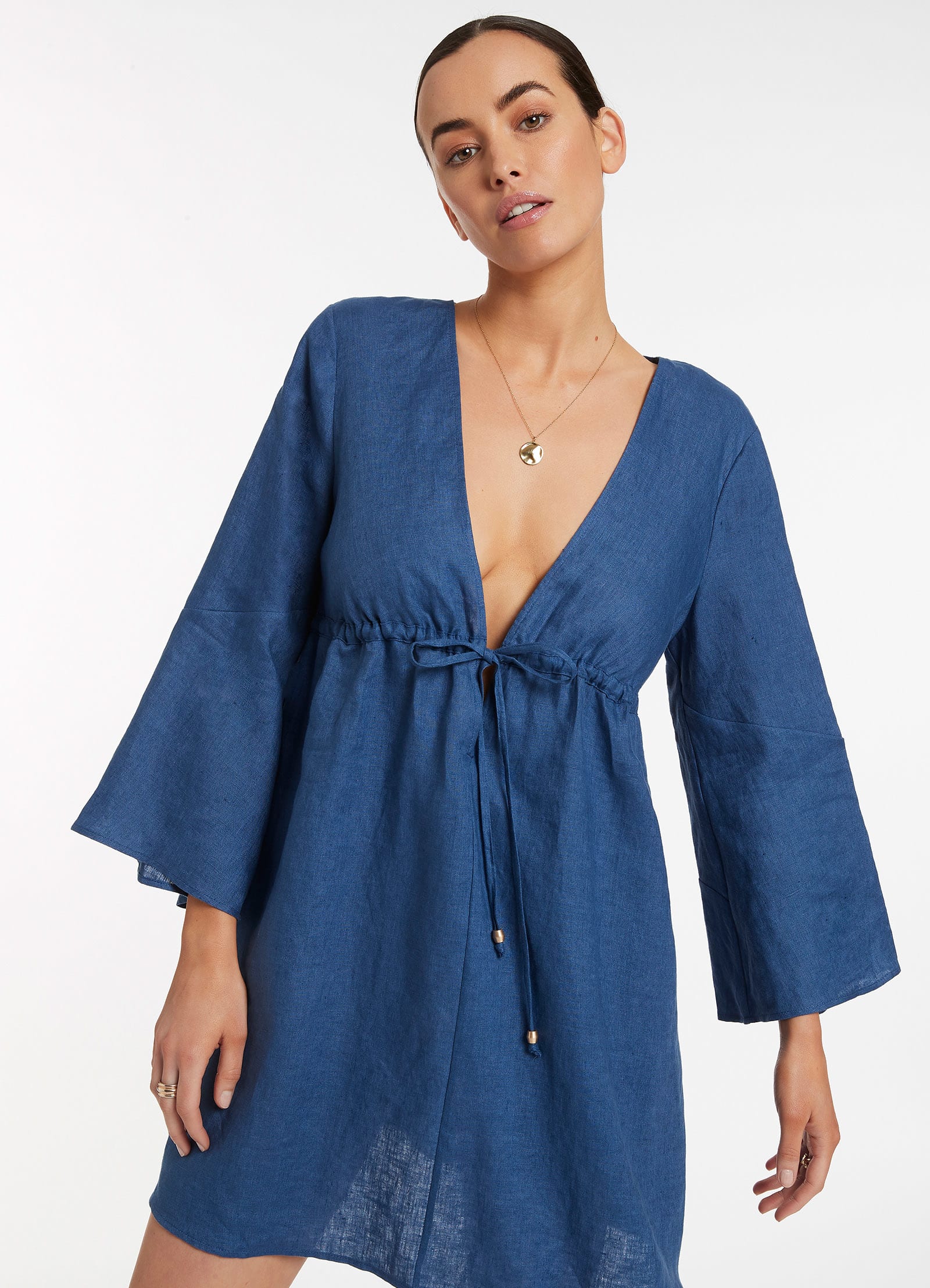 JETSET KAFTAN - Pacific Blue - Image 2