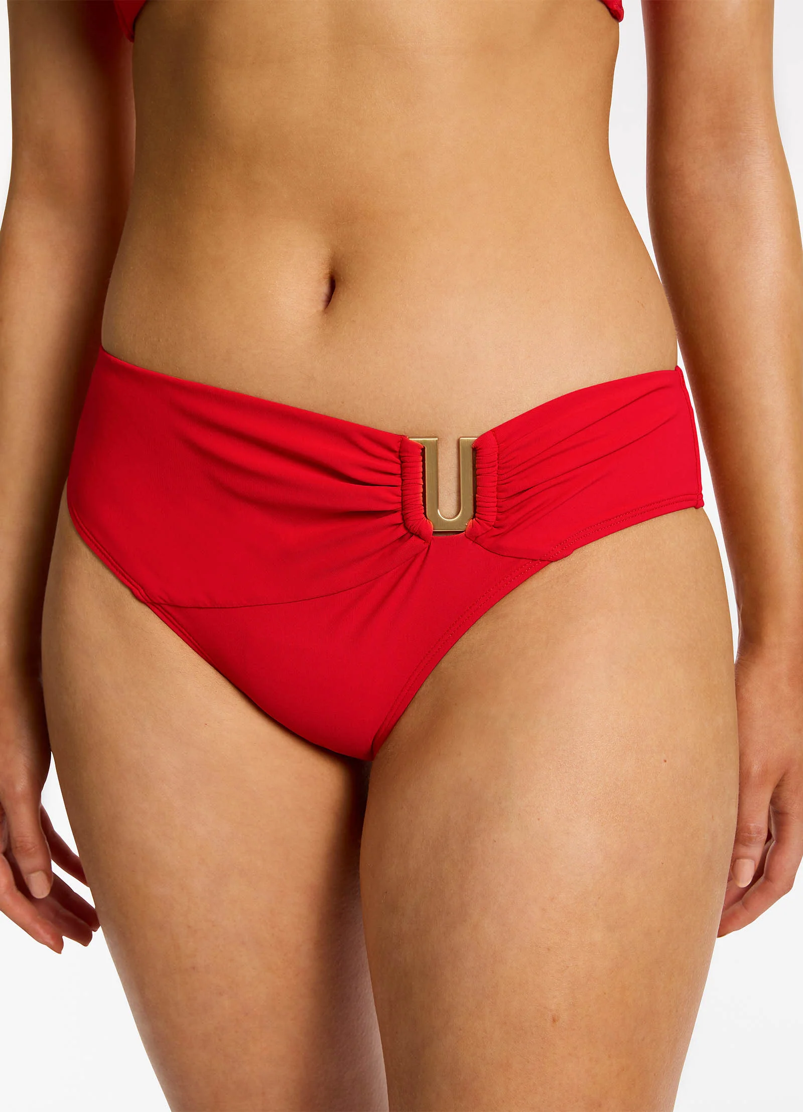 Jetset U Trim Mid Pant - Rosso - Image 5