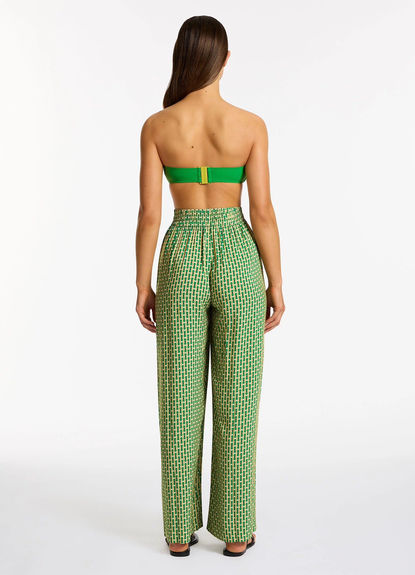 Mattala Geo Wide Leg Pant - Flora - Image 2
