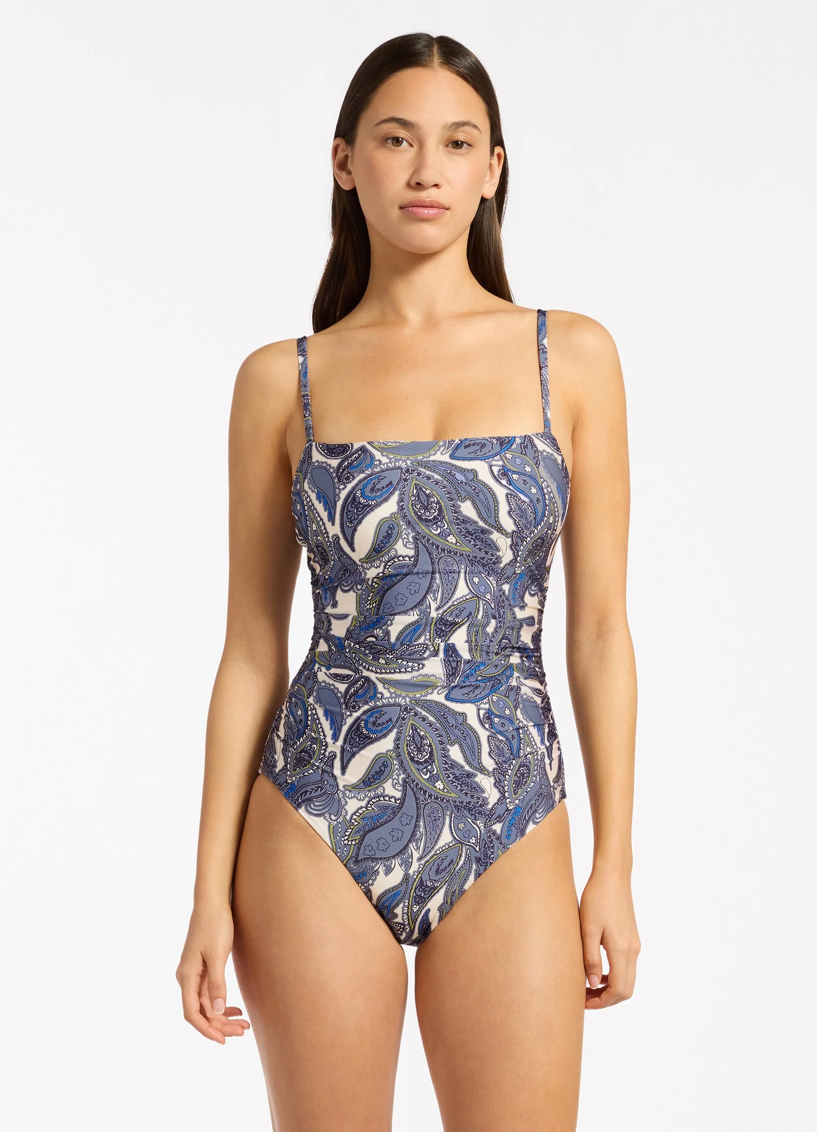 Oasis Paisley Minimal Tank One Piece - Image 5