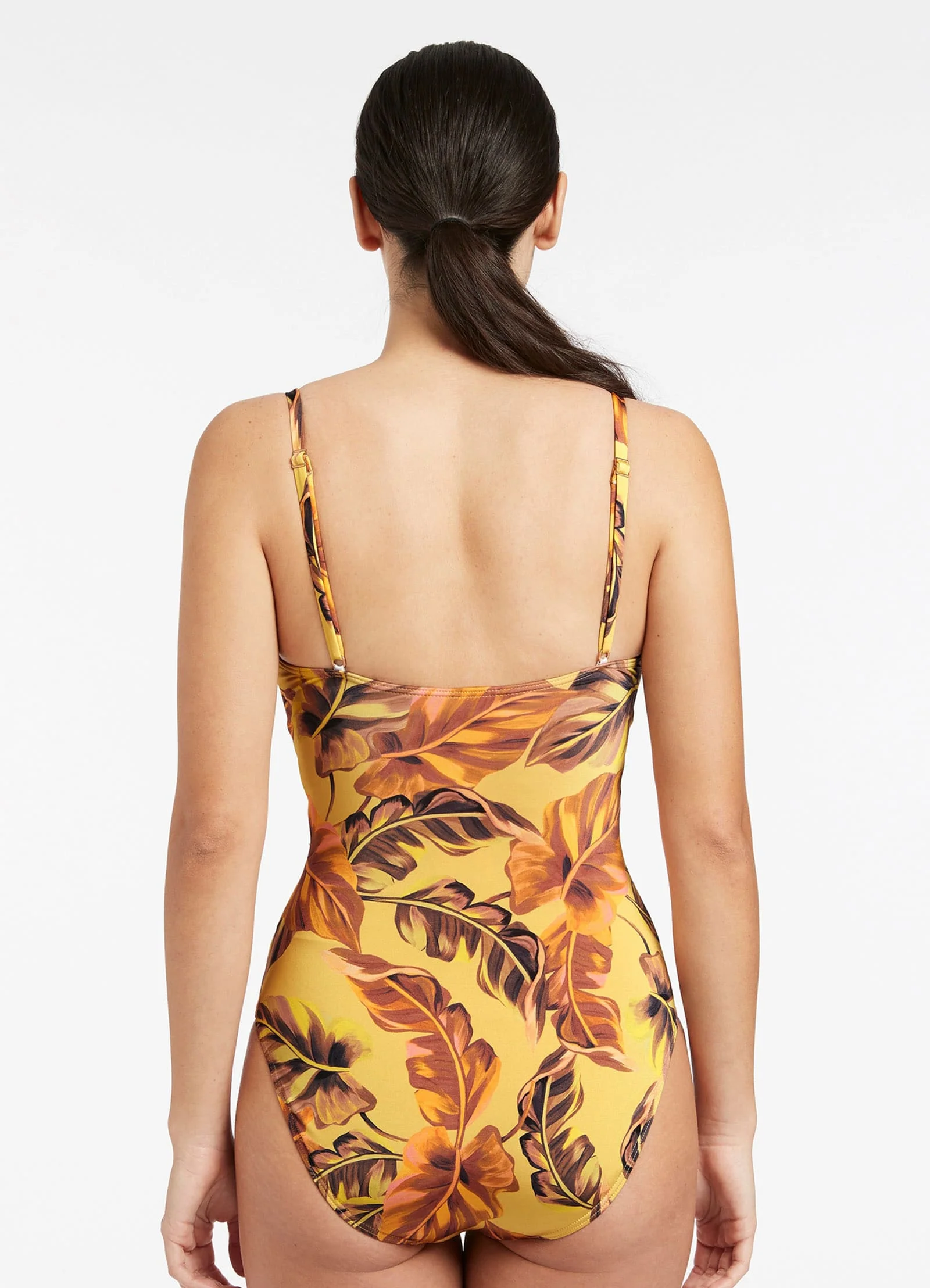 Palmas C_D Tank One Piece - Citrus - Image 3