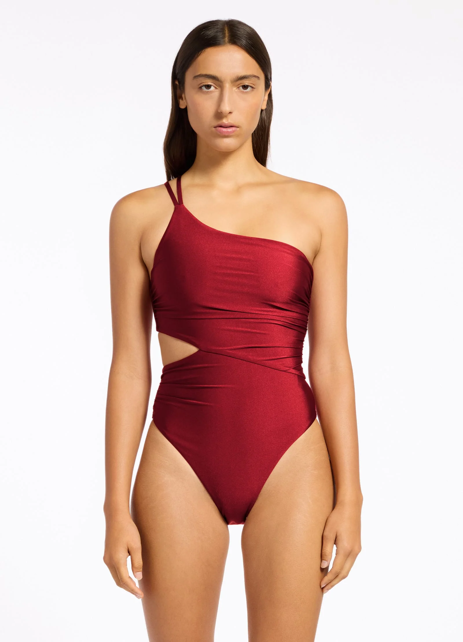 Sol Shine One Shoulder One Piece - Image 5