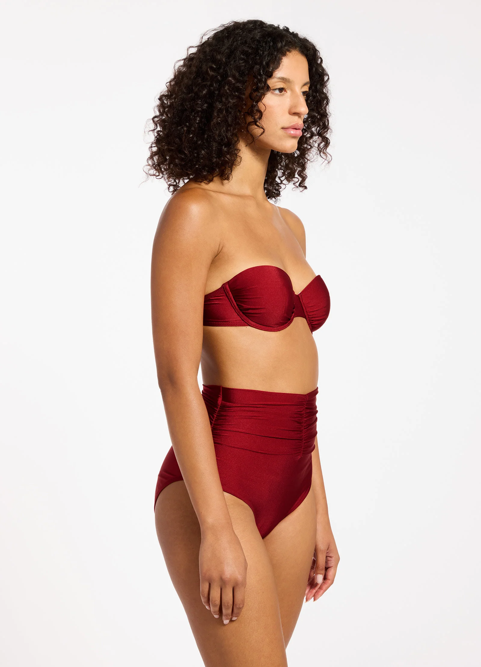 Sol Shine Ultra High Waist Bikini Bottom - Image 4