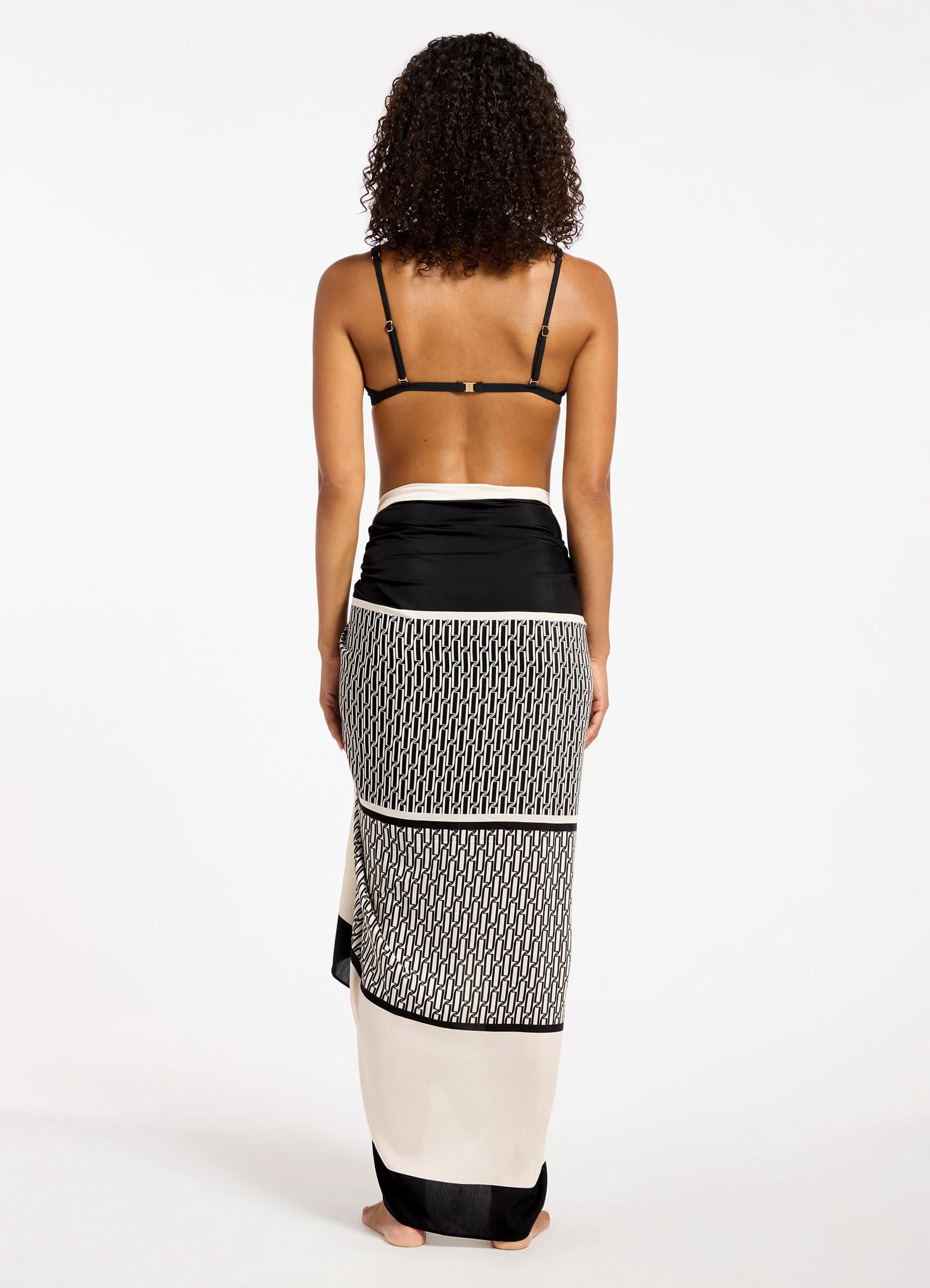 Spring Geo Long Sarong - Image 3