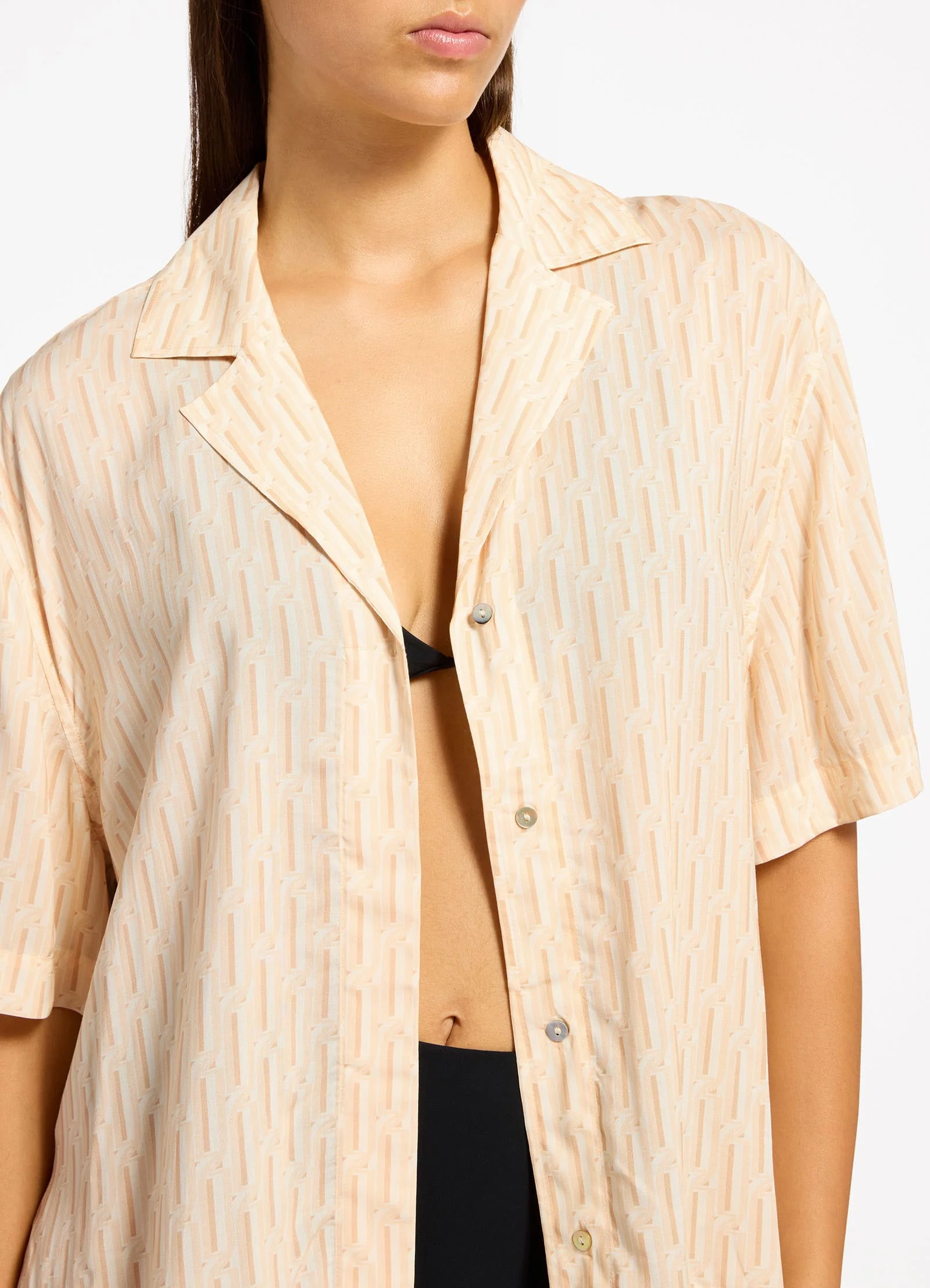 Spring Geo Short Sleeve Shirt - Image 5
