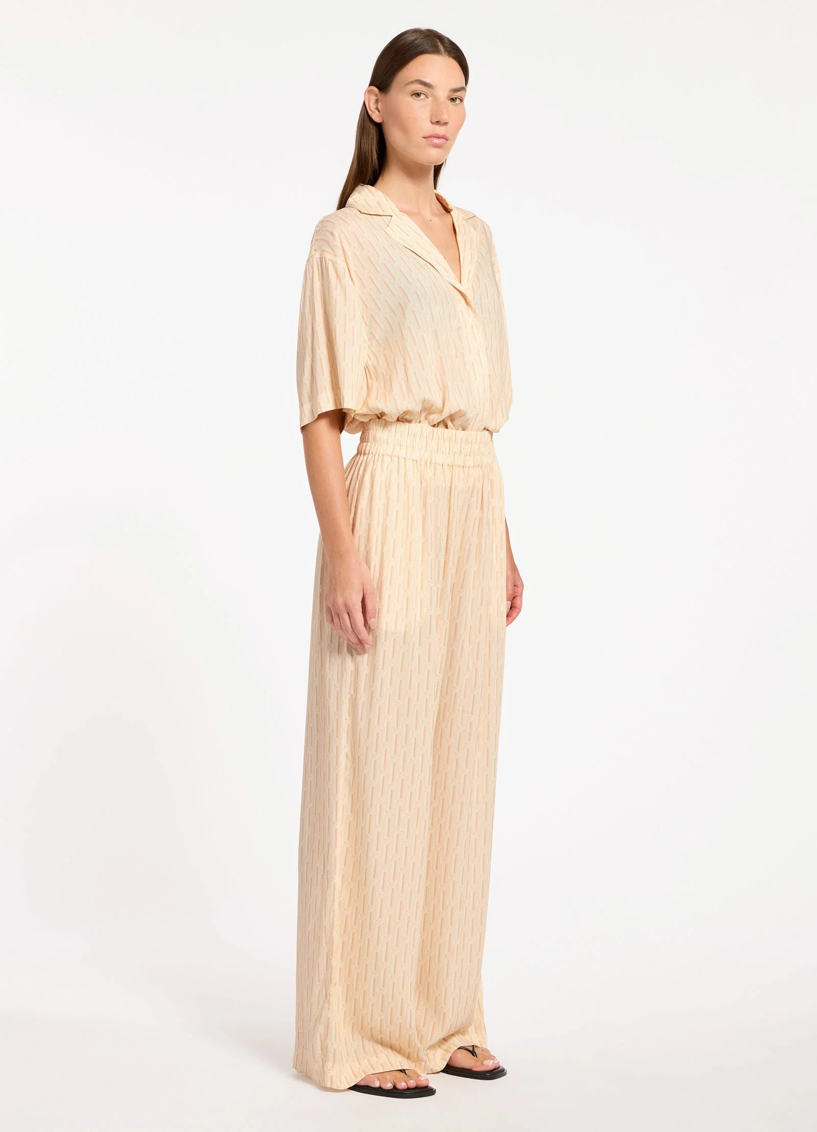 Spring Geo Wide Leg Pant - Image 4