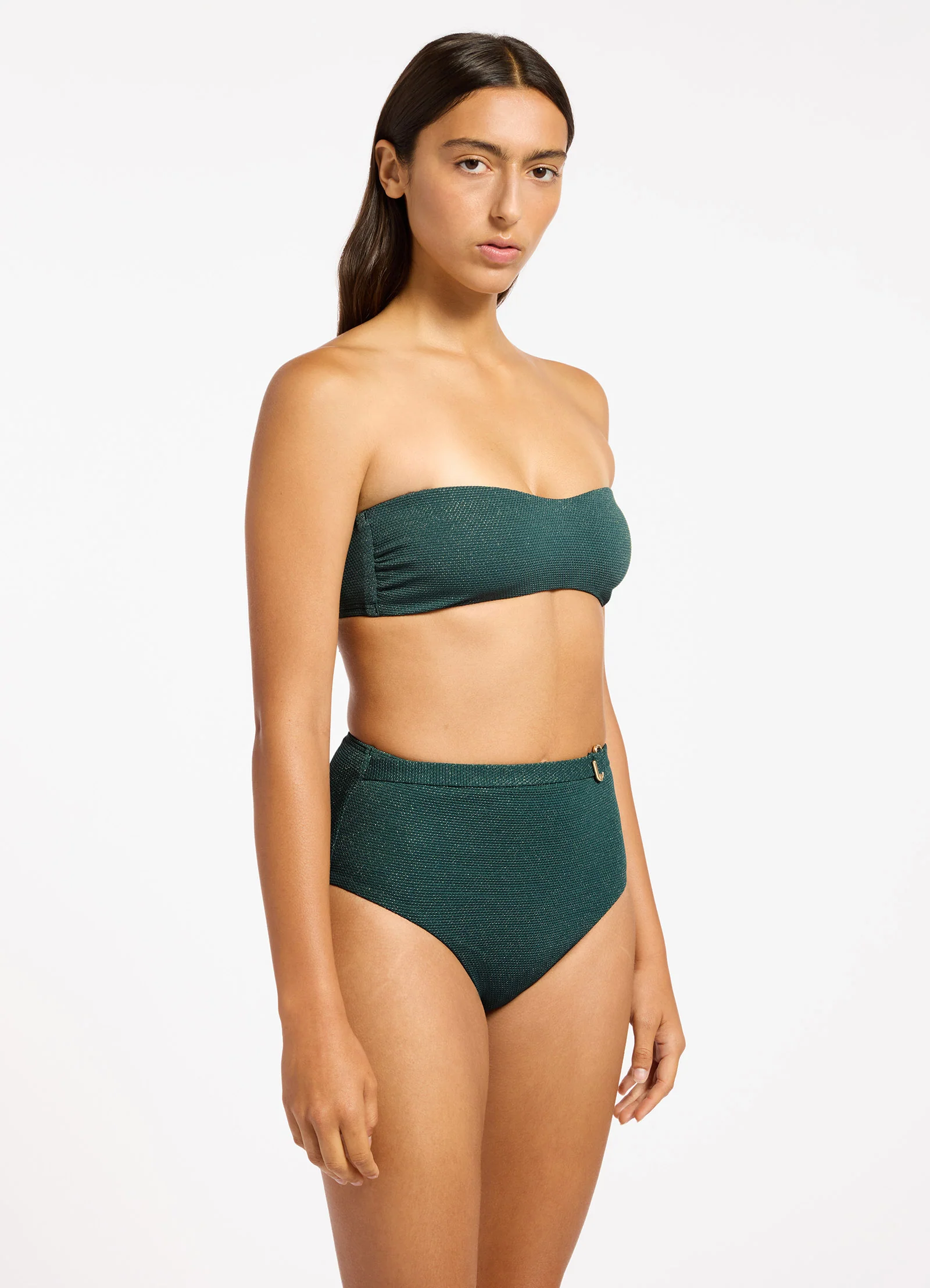 Tirari Nights High Waist Bikini Bottom - Image 3