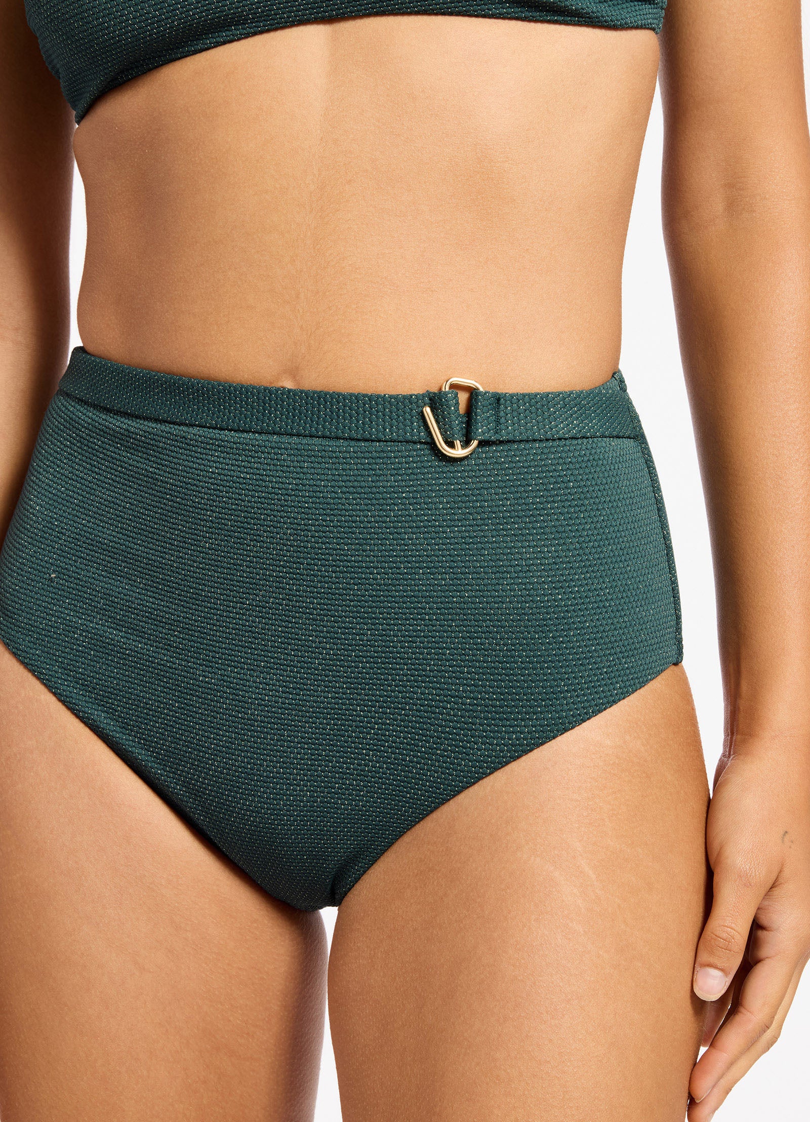 Tirari Nights High Waist Bikini Bottom - Image 5