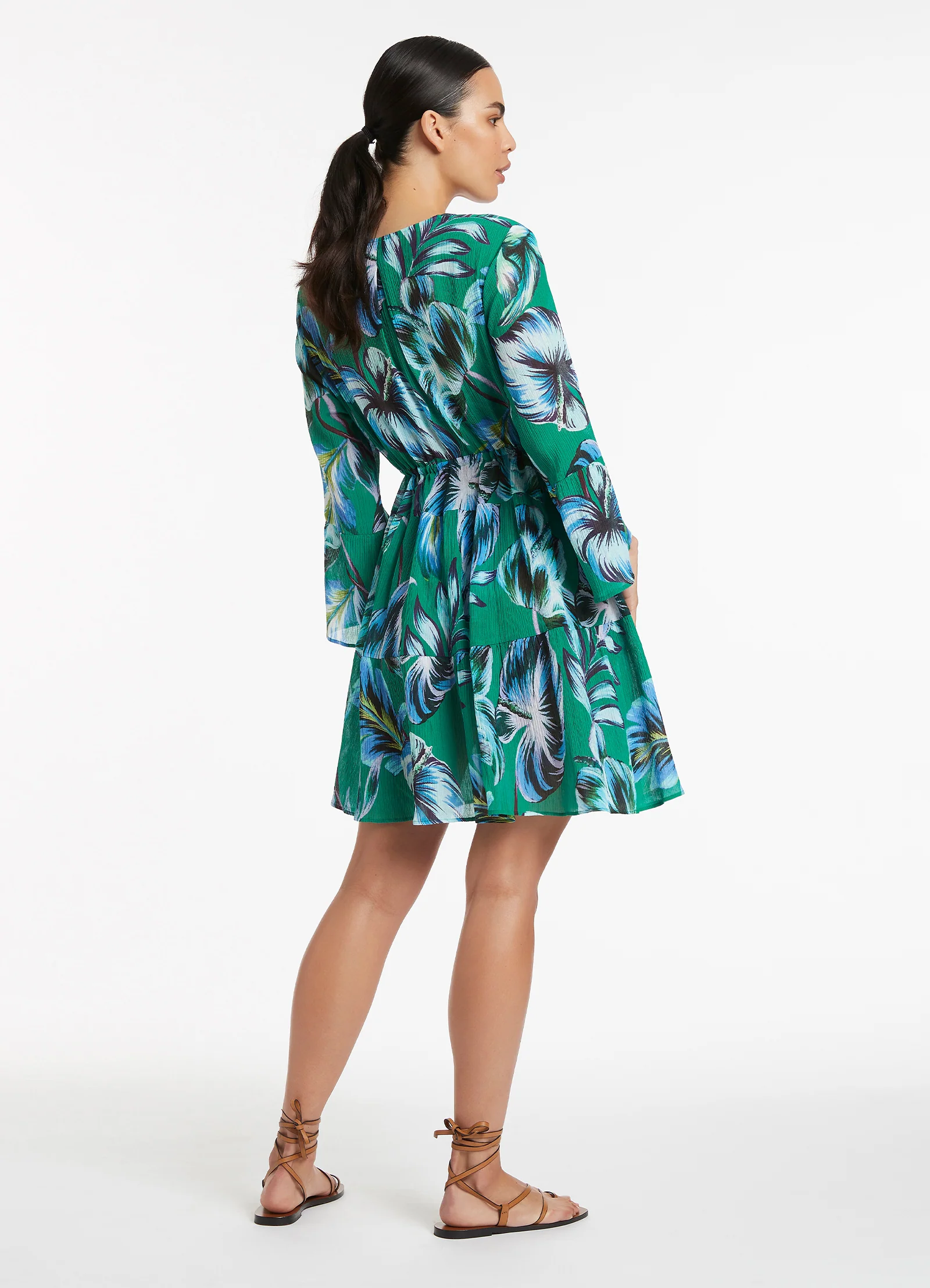 Viva Cover up Dress - Emerald - Image 4
