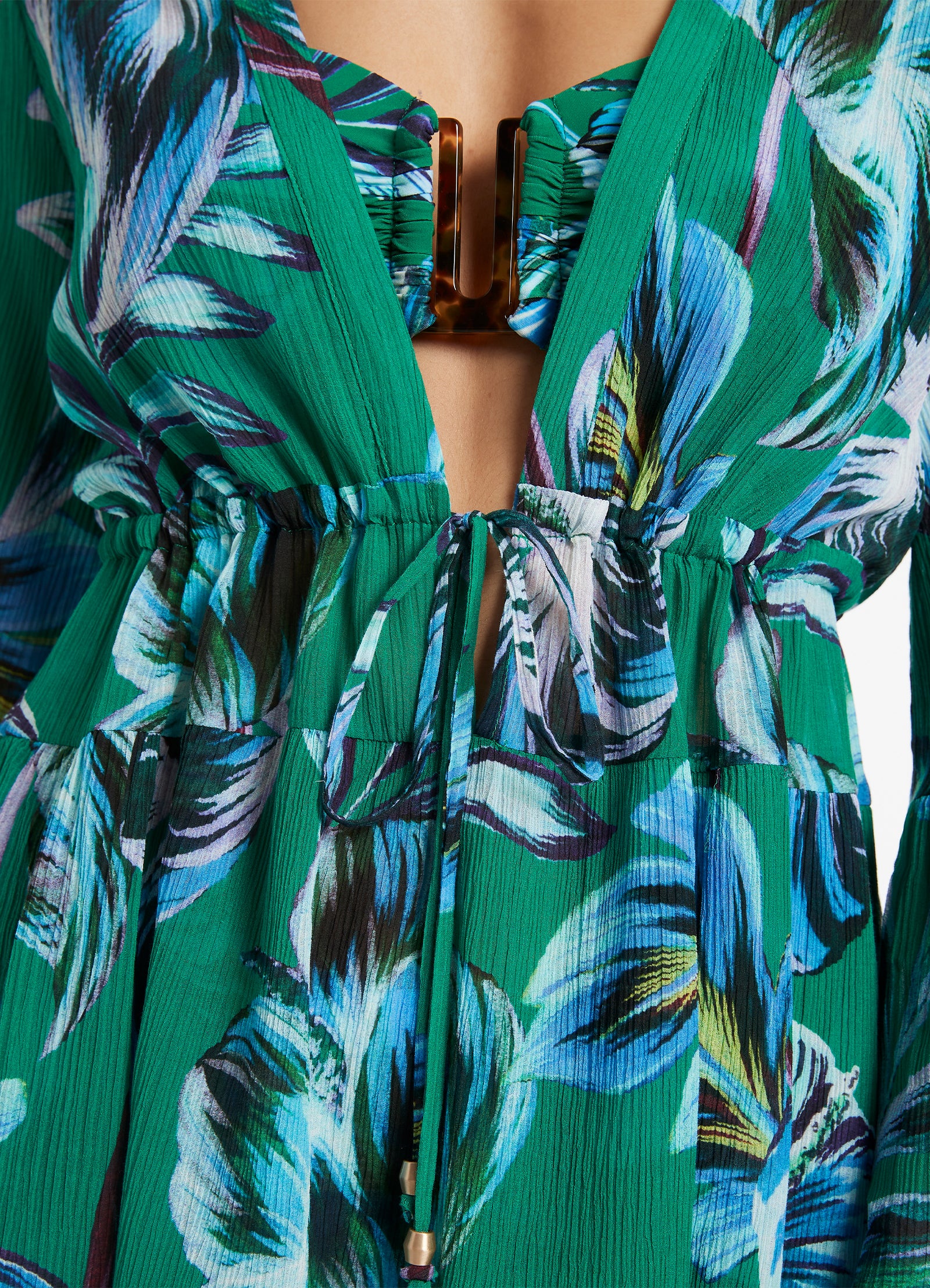 Viva Cover up Dress - Emerald - Image 5